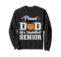 Proud Dad 2025 Senior Graduate Sweatshirt - Unique Graphic Men Women - T-Shirt, Sweatshirt, Hoodie