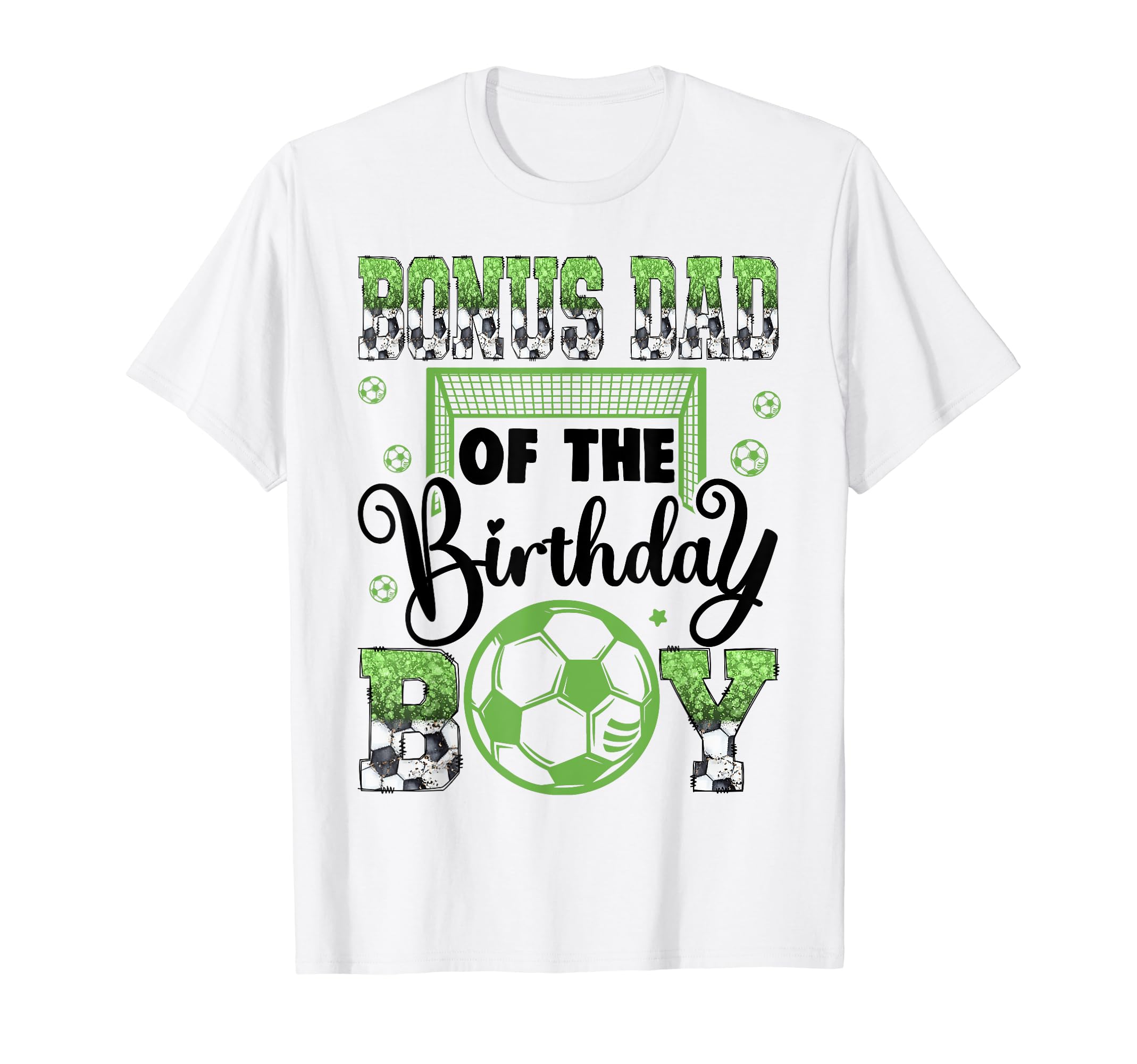 Bonus Dad Birthday Soccer Player T-Shirt - Aesthetic Graphic for Adults - T-Shirt, Sweatshirt, Hoodie