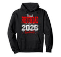 Senior 2026 Proud Foster Dad Class 2026 Hoodie - Novelty Apparel Unisex - T-Shirt, Sweatshirt, Hoodie