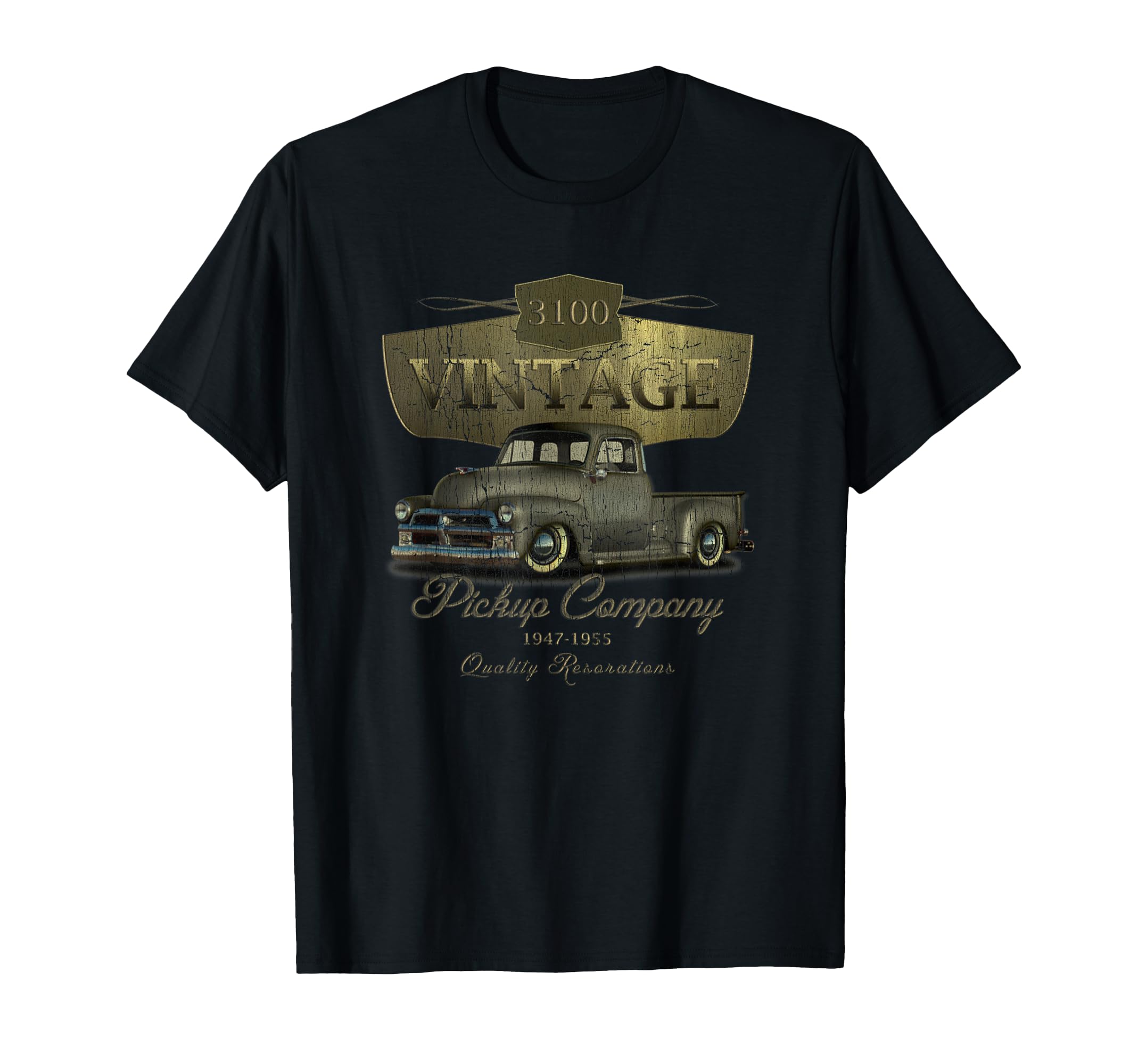 Truck Old Trucks And Cars 1947 T-Shirt - Fun Novelty Design Unisex - T-Shirt, Sweatshirt, Hoodie