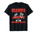 Race Car Party Grandpa Birthday Racer T-Shirt - Unique Graphic Unisex - T-Shirt, Sweatshirt, Hoodie
