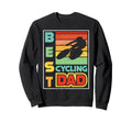 Best Cyling Dad Bicycle Cycling Sweatshirt - Graphic Print for Adults - T-Shirt, Sweatshirt, Hoodie