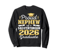 Proud Nephew 2026 Salutatorian Sweatshirt - Aesthetic Graphic Unisex - T-Shirt, Sweatshirt, Hoodie