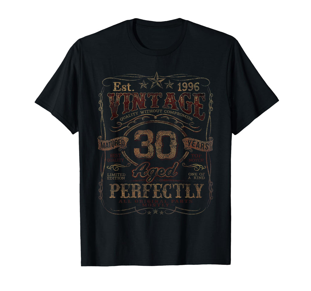 1996 30 Year Old 30Th Birthday T-Shirt - Novelty Apparel for Adults - T-Shirt, Sweatshirt, Hoodie
