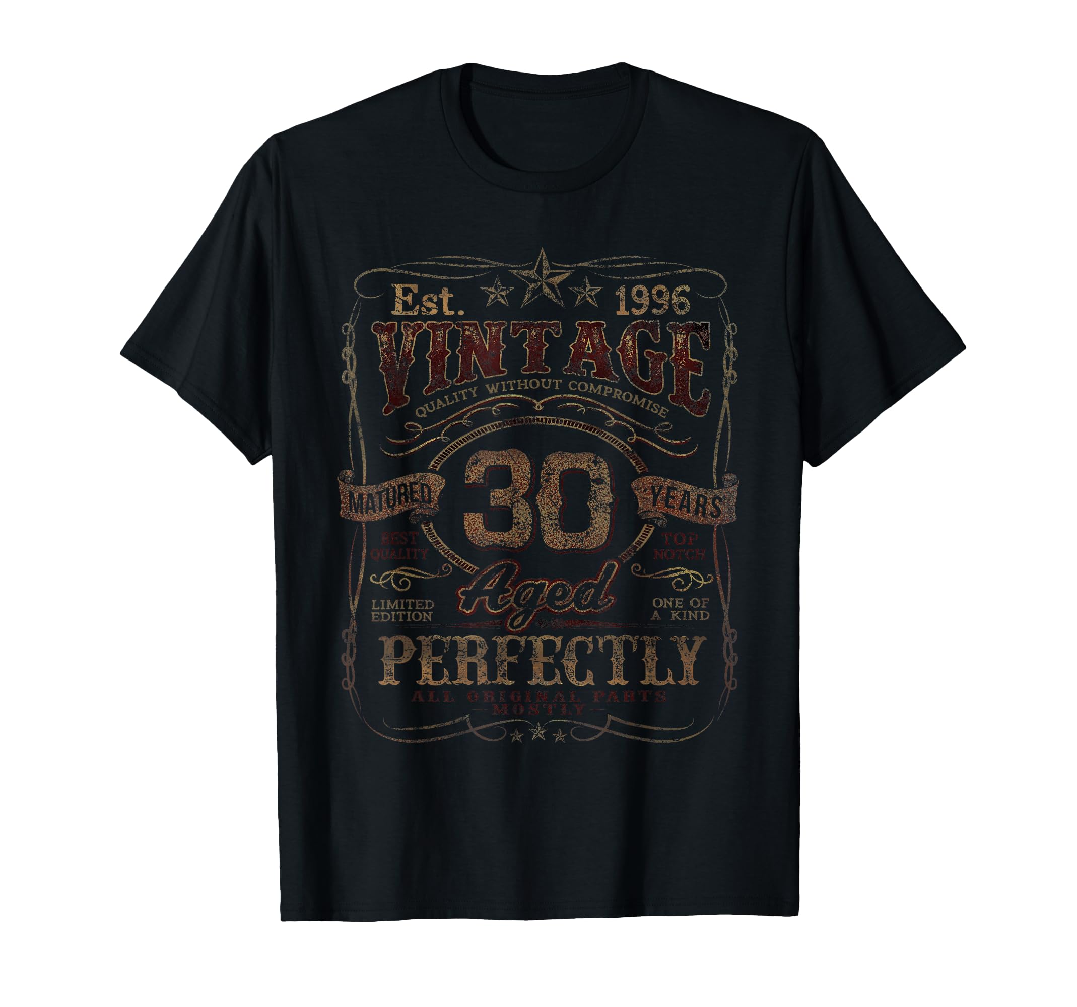 1996 30 Year Old 30Th Birthday T-Shirt - Novelty Apparel for Adults - T-Shirt, Sweatshirt, Hoodie