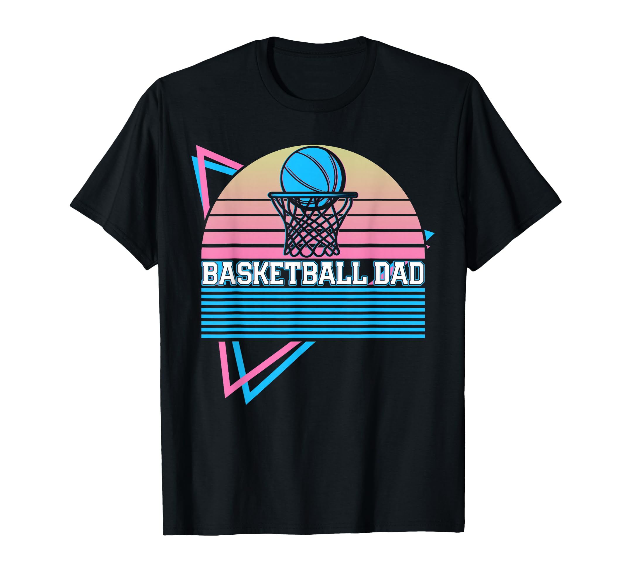 Basketball Basketball Dad T-Shirt - Minimalist Print Unisex - T-Shirt, Sweatshirt, Hoodie