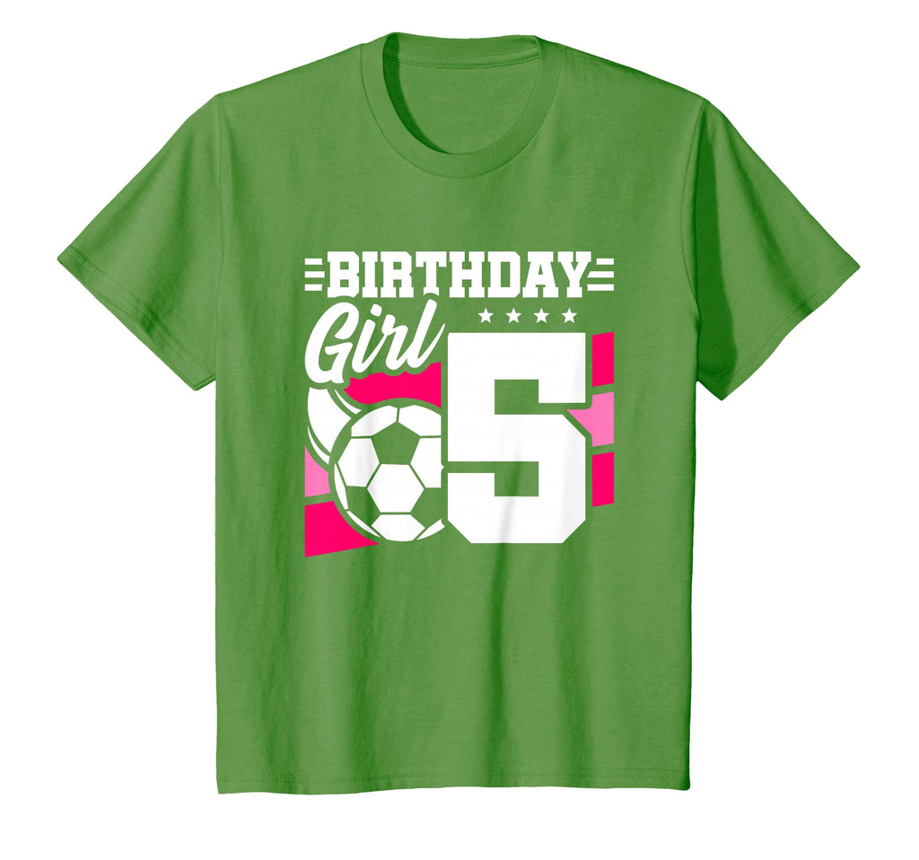 Soccer Birthday Party 5 Year Old 5Th T-Shirt - Unique Graphic Men Women - T-Shirt, Sweatshirt, Hoodie