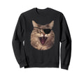 Cat Pirate Halloween Kitty Eye Sweatshirt - Custom Art Print for Adults - T-Shirt, Sweatshirt, Hoodie