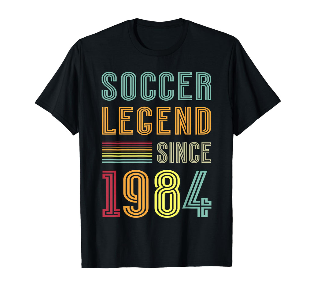 Soccer Legend 1984 42 Year Old T-Shirt - Fun Novelty Design Men Women - T-Shirt, Sweatshirt, Hoodie