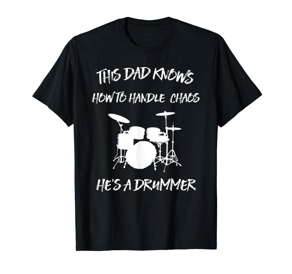 Mens Funny Drummer Dad Father T-Shirt - Fun Novelty Design for Adults - T-Shirt, Sweatshirt, Hoodie