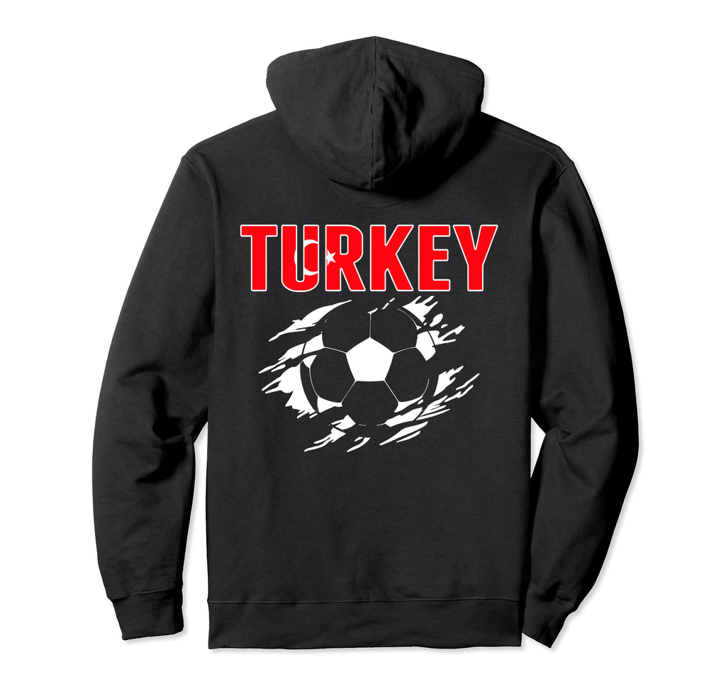 Turkey Soccer Fans Jersey Proud Turkish Hoodie - Minimalist Print Unisex - T-Shirt, Sweatshirt, Hoodie