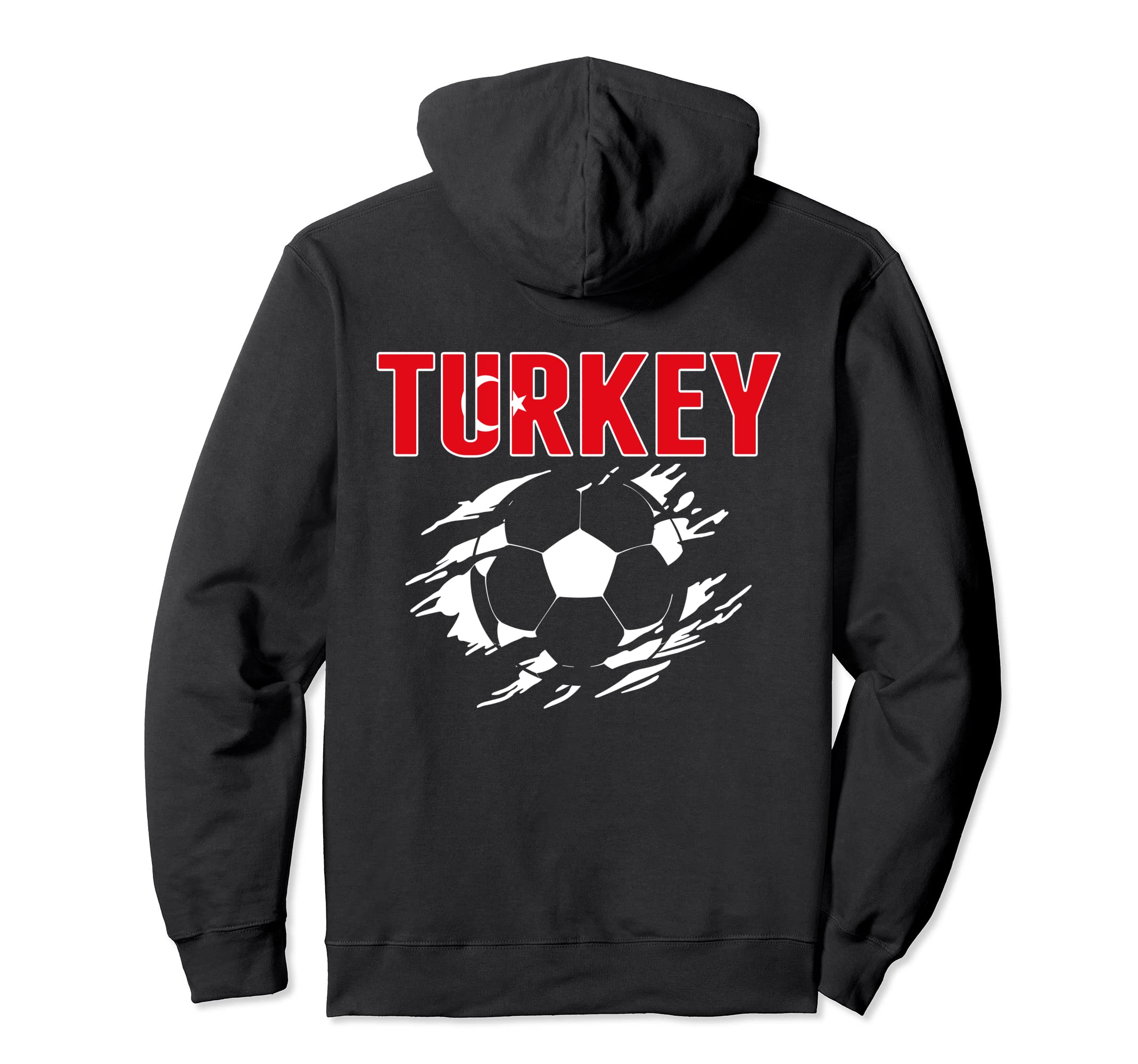 Turkey Soccer Fans Jersey Proud Turkish Hoodie - Minimalist Print Unisex - T-Shirt, Sweatshirt, Hoodie