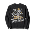 Proud Grandma Class 2026 Graduate Sweatshirt - Unique Graphic for Adults - T-Shirt, Sweatshirt, Hoodie