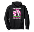 5 Year Old Birthday Soccer Themed Party Hoodie - Custom Art Print Unisex - T-Shirt, Sweatshirt, Hoodie