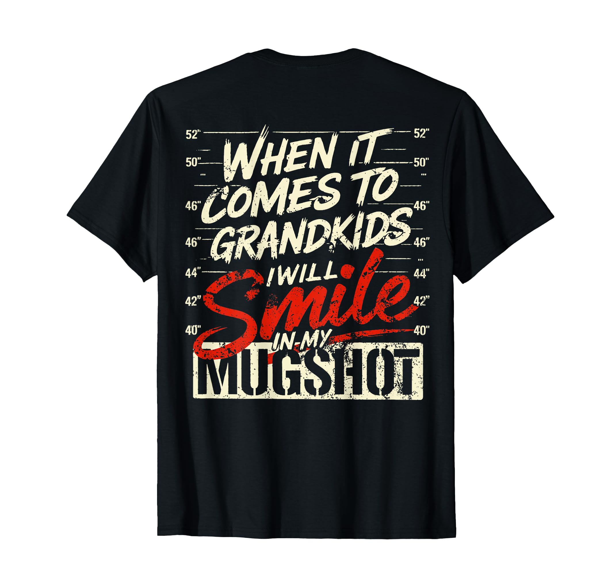 Back When It Comes To My Grandkids I T-Shirt - Aesthetic Graphic Men Women - T-Shirt, Sweatshirt, Hoodie