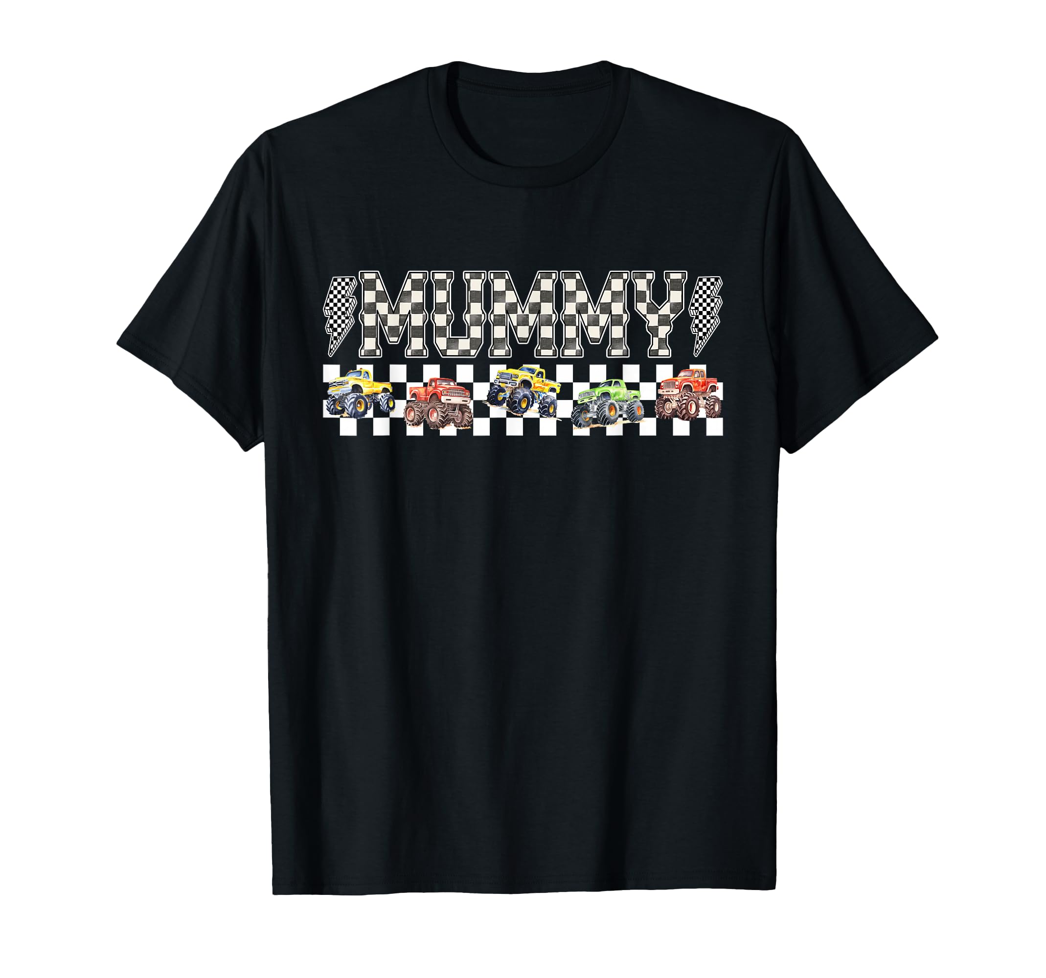 Mummy Monster Truck Family Crew T-Shirt - Trendy Graphic for Adults - T-Shirt, Sweatshirt, Hoodie