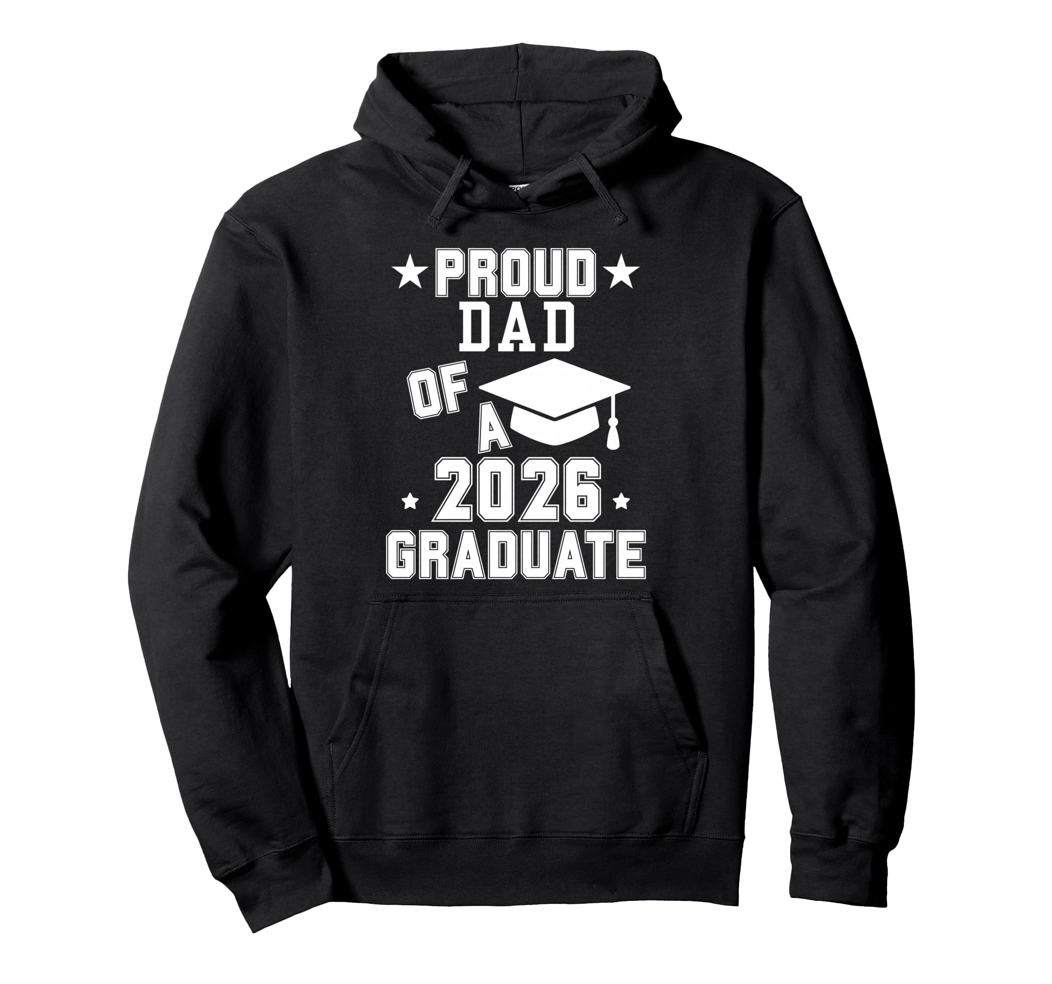 Proud Dad 2026 Graduate High School Hoodie - Custom Art Print Unisex - T-Shirt, Sweatshirt, Hoodie