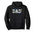 Dad Twins Father Two Twin Dad Squared Hoodie - Fun Novelty Design Unisex - T-Shirt, Sweatshirt, Hoodie