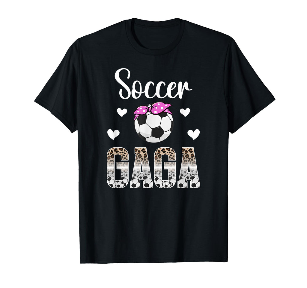 Soccer Gaga Leopard Grandma Gaga T-Shirt - Fun Novelty Design for Adults - T-Shirt, Sweatshirt, Hoodie