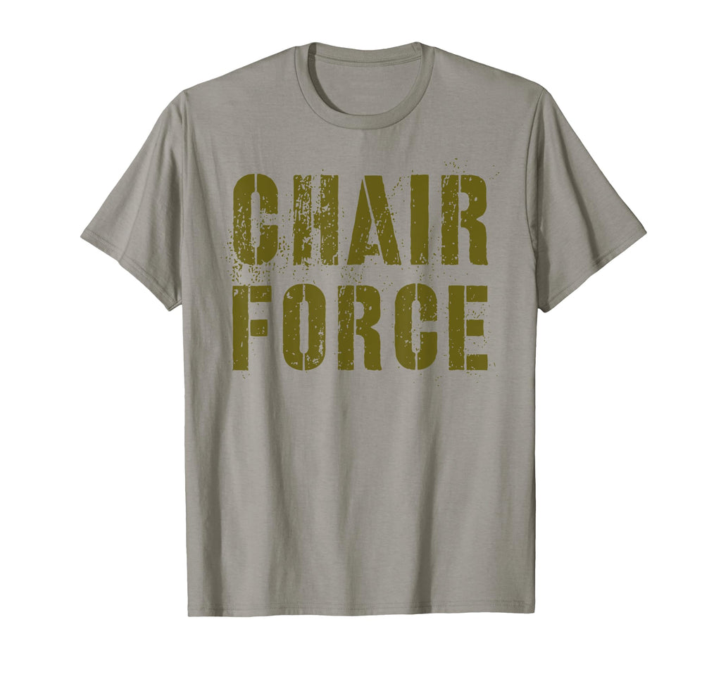 Chair Force Airman Warrior Veteran T-Shirt - Aesthetic Graphic for Adults - T-Shirt, Sweatshirt, Hoodie
