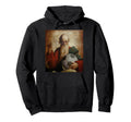 Soccer God Funny Football Sports Art Hoodie - Custom Art Print for Adults - T-Shirt, Sweatshirt, Hoodie