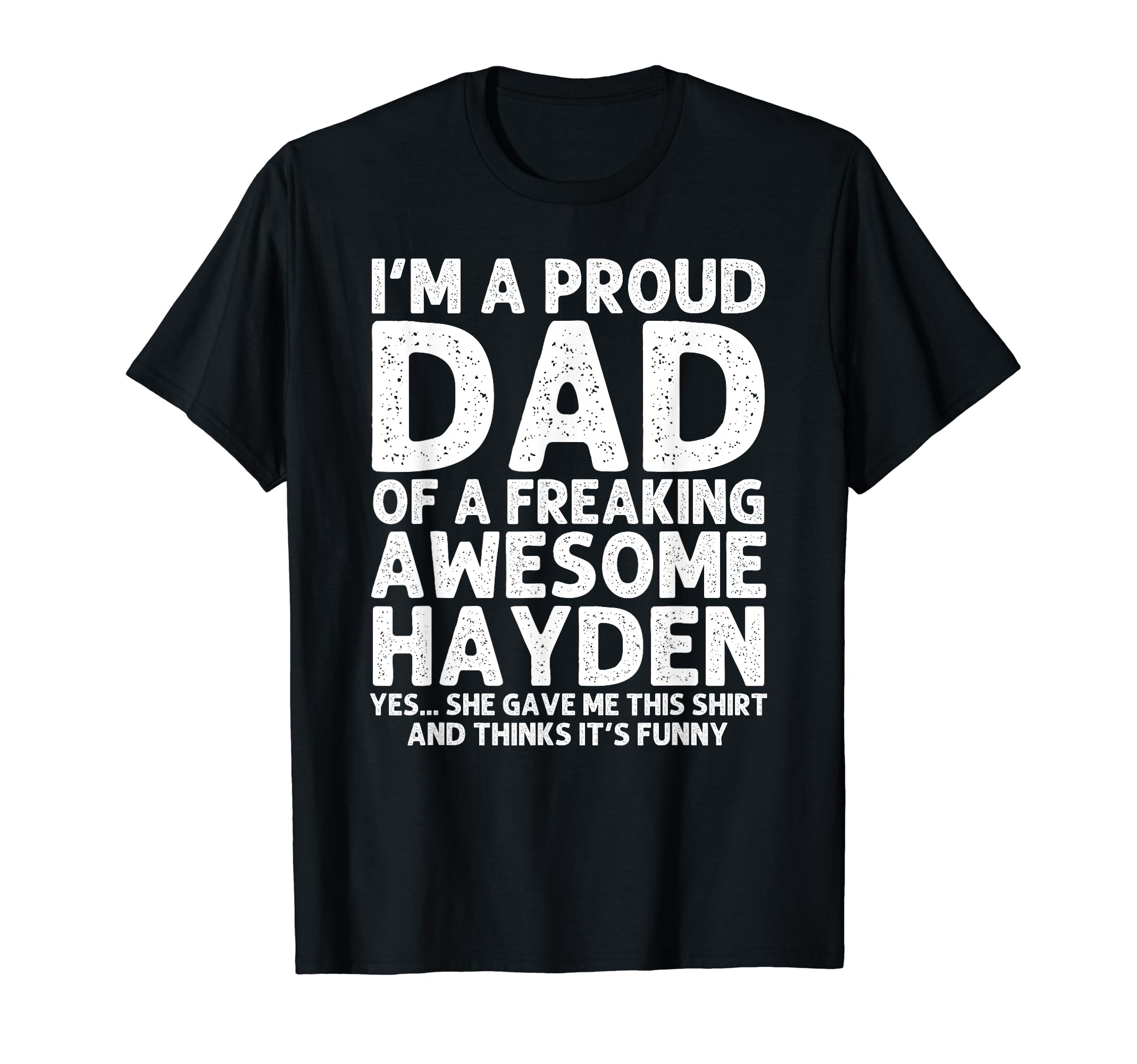 Custom Birthday Son Daughter Him T-Shirt - Fun Novelty Design Men Women - T-Shirt, Sweatshirt, Hoodie