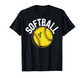 Softball Player Funny Softball T-Shirt - Graphic Print Unisex - T-Shirt, Sweatshirt, Hoodie