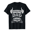 This Is What Amazing Dad Looks T-Shirt - Fun Novelty Design for Adults - T-Shirt, Sweatshirt, Hoodie