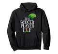 Soccer Player Elf Matching Family Group Hoodie - Minimalist Print Men Women - T-Shirt, Sweatshirt, Hoodie