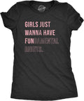 Womens Girls Just Wanna Have Fundamental Rights Pro - Adult & Kids T-Shirts, Sweatshirts & Hoodies apparel design preview 1