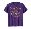 Nana Miss Onederful 1St Birthday T-Shirt - Novelty Apparel for Adults - T-Shirt, Sweatshirt, Hoodie