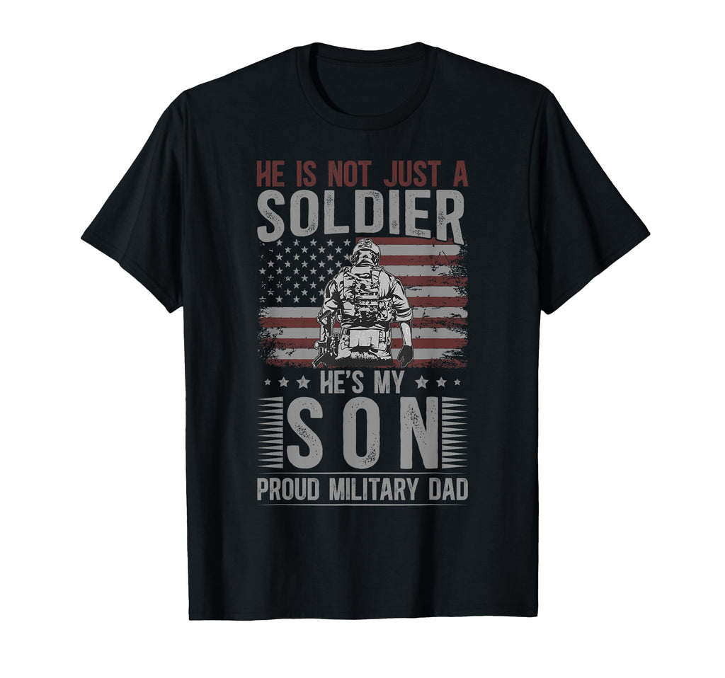 Proud Military Dad Military Father T-Shirt - Streetwear Style Unisex - T-Shirt, Sweatshirt, Hoodie