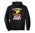 My Favorite Players Call Me Aunt Funny Hoodie - Minimalist Print Men Women - T-Shirt, Sweatshirt, Hoodie