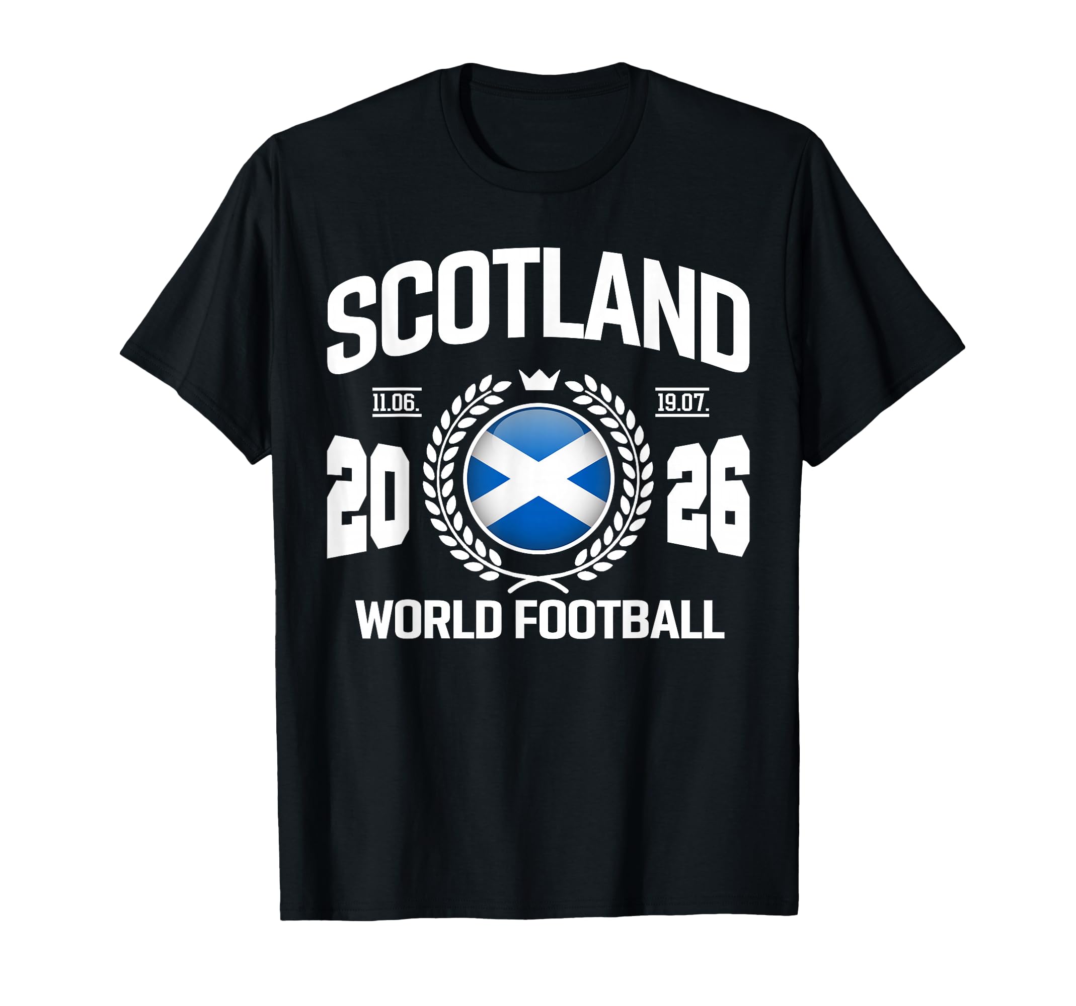 Scotland Football Supporter 2026 Badge T-Shirt - Fun Novelty Design Unisex - T-Shirt, Sweatshirt, Hoodie
