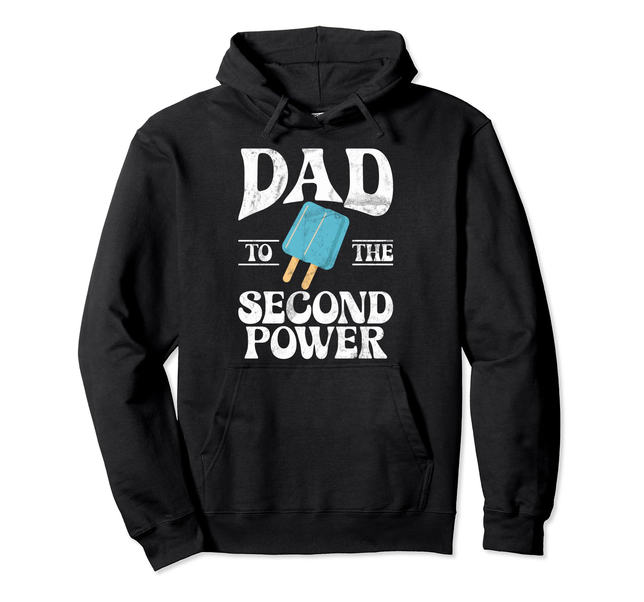 Dad To Second Power Twin Dad Hoodie - Custom Art Print Men Women - T-Shirt, Sweatshirt, Hoodie