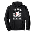 Proud Dad 2027 Senior Highschool Hoodie - Casual Everyday Wear Unisex - T-Shirt, Sweatshirt, Hoodie
