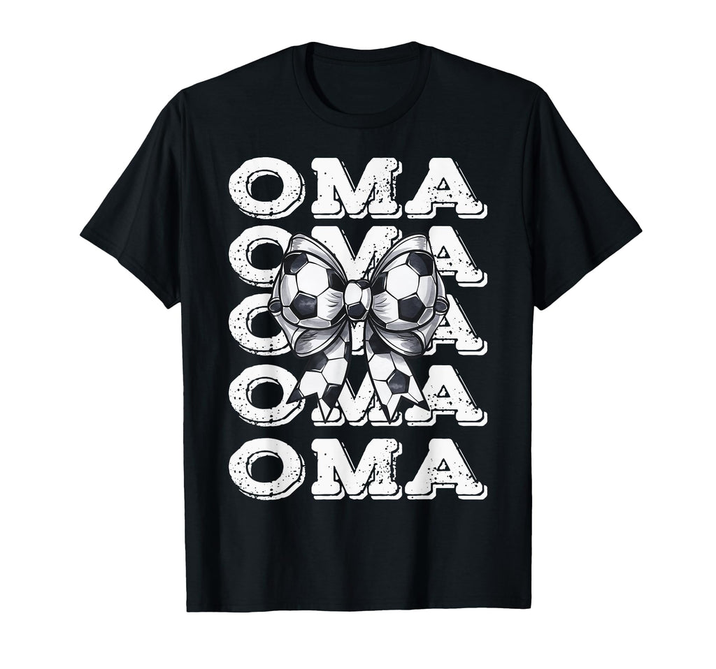 Coquette Soccer Oma Matching Family T-Shirt - Custom Art Print for Adults - T-Shirt, Sweatshirt, Hoodie