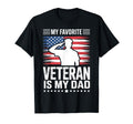 Usa Dad Veteran Father Military T-Shirt - Casual Everyday Wear Men Women - T-Shirt, Sweatshirt, Hoodie