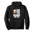 Funny Bald Guy Bald Beard Lovers Hoodie - Casual Everyday Wear Men Women - T-Shirt, Sweatshirt, Hoodie