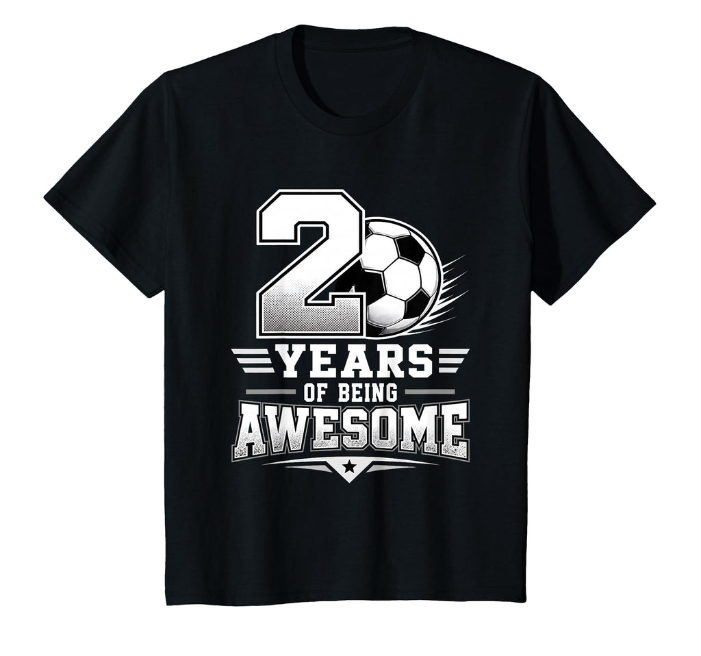 2Nd Birthday Soccer 2 Years Being T-Shirt - Graphic Print Men Women - T-Shirt, Sweatshirt, Hoodie