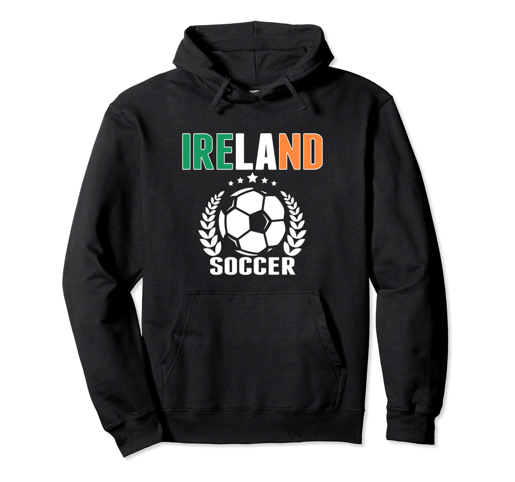 Ireland Soccer Fans Jersey Proud Irish Hoodie - Unique Graphic Unisex - T-Shirt, Sweatshirt, Hoodie