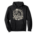 Bearded Dad Daddy Fathers Day Dads Hoodie - Fun Novelty Design Men Women - T-Shirt, Sweatshirt, Hoodie