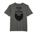Funny Big Bearded Dad Fear Beard T-Shirt - Minimalist Print for Adults - T-Shirt, Sweatshirt, Hoodie