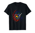 Heart Palette Funny Painter Art T-Shirt - Streetwear Style for Adults - T-Shirt, Sweatshirt, Hoodie