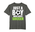 Just Who Loves Soccer Player Striker T-Shirt - Graphic Print for Adults - T-Shirt, Sweatshirt, Hoodie