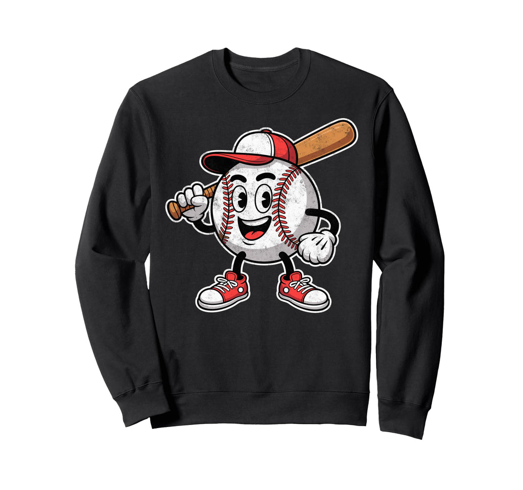 Funny Baseball Ball Player Coach Sweatshirt - Streetwear Style for Adults - T-Shirt, Sweatshirt, Hoodie