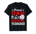 13Th Birthday Baseball Proud Dad T-Shirt - Fun Novelty Design for Adults - T-Shirt, Sweatshirt, Hoodie