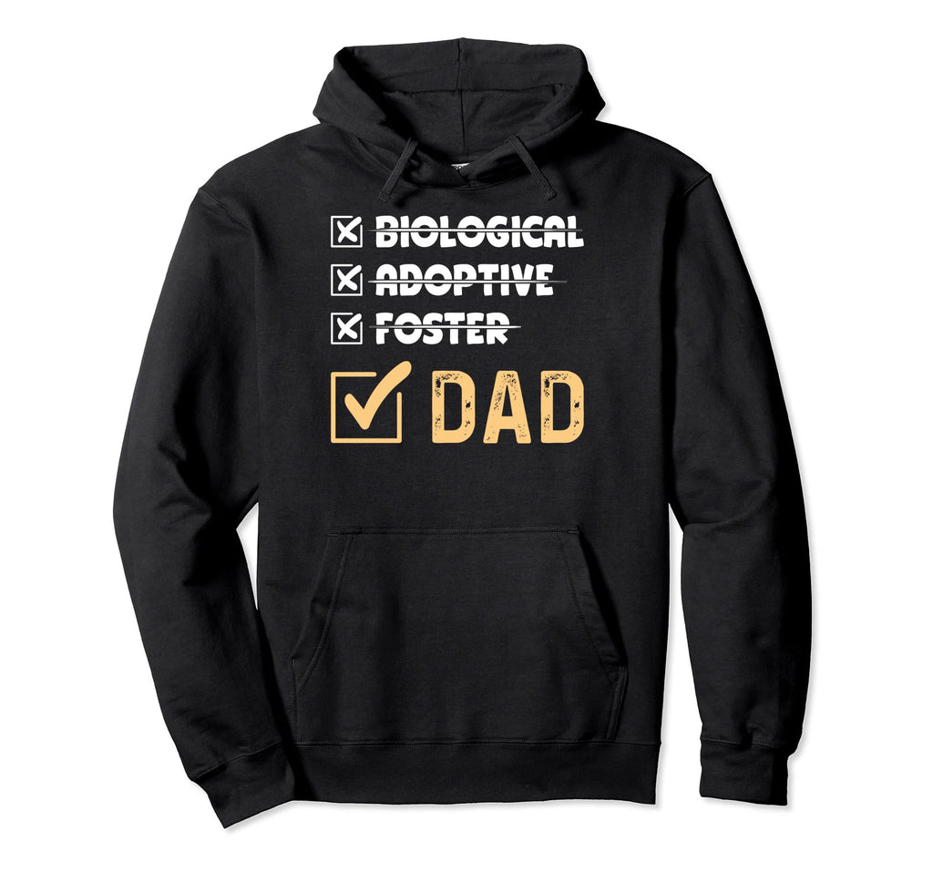 Adoptive Dad Happy Adoption Day New Hoodie - Custom Art Print Men Women - T-Shirt, Sweatshirt, Hoodie