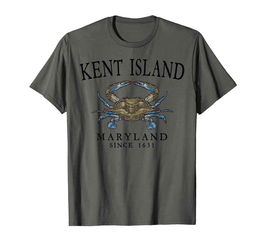 Kent Island Maryland Blue Crab Since T-Shirt - Unique Graphic for Adults - T-Shirt, Sweatshirt, Hoodie