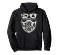 Bearded Dad Father Funny Beard Lover Hoodie - Minimalist Print Unisex - T-Shirt, Sweatshirt, Hoodie